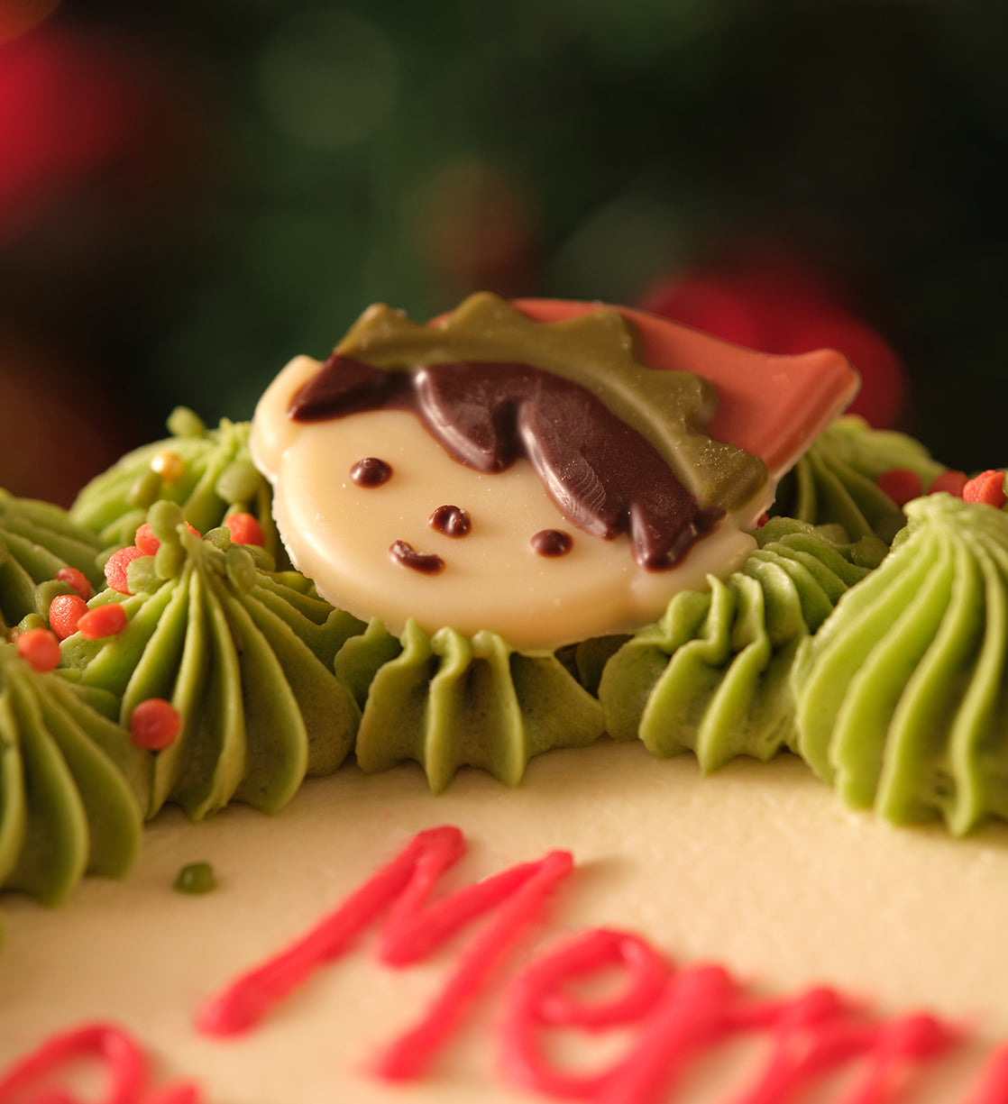 Nationwide Christmas Wreath Cake