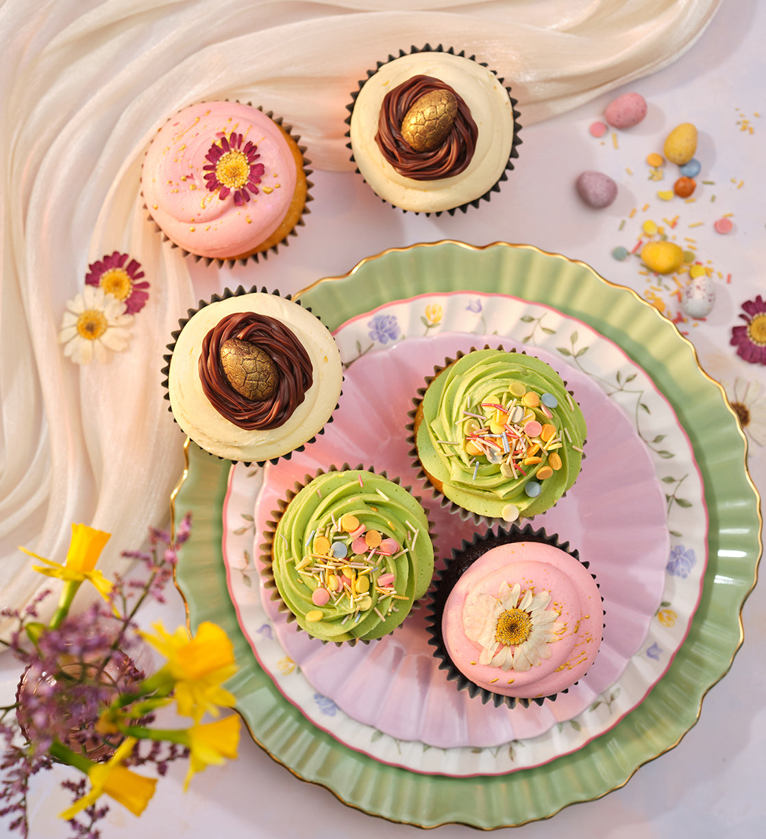 Easter Vegan and Gluten Free Cupcake Box