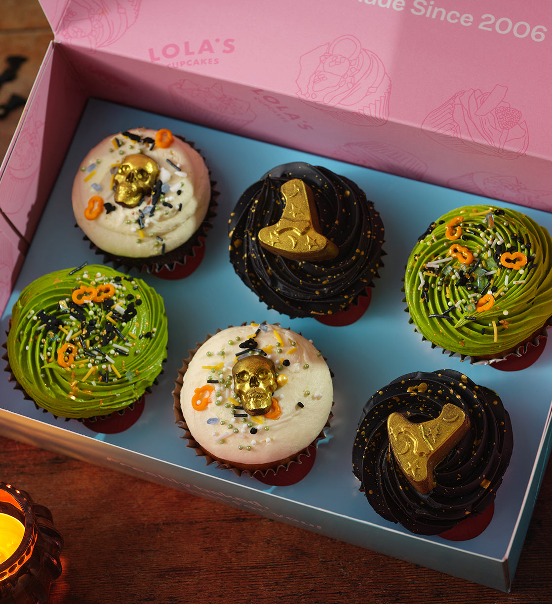 Trick or Treat Vegan and Gluten Free Cupcake Box
