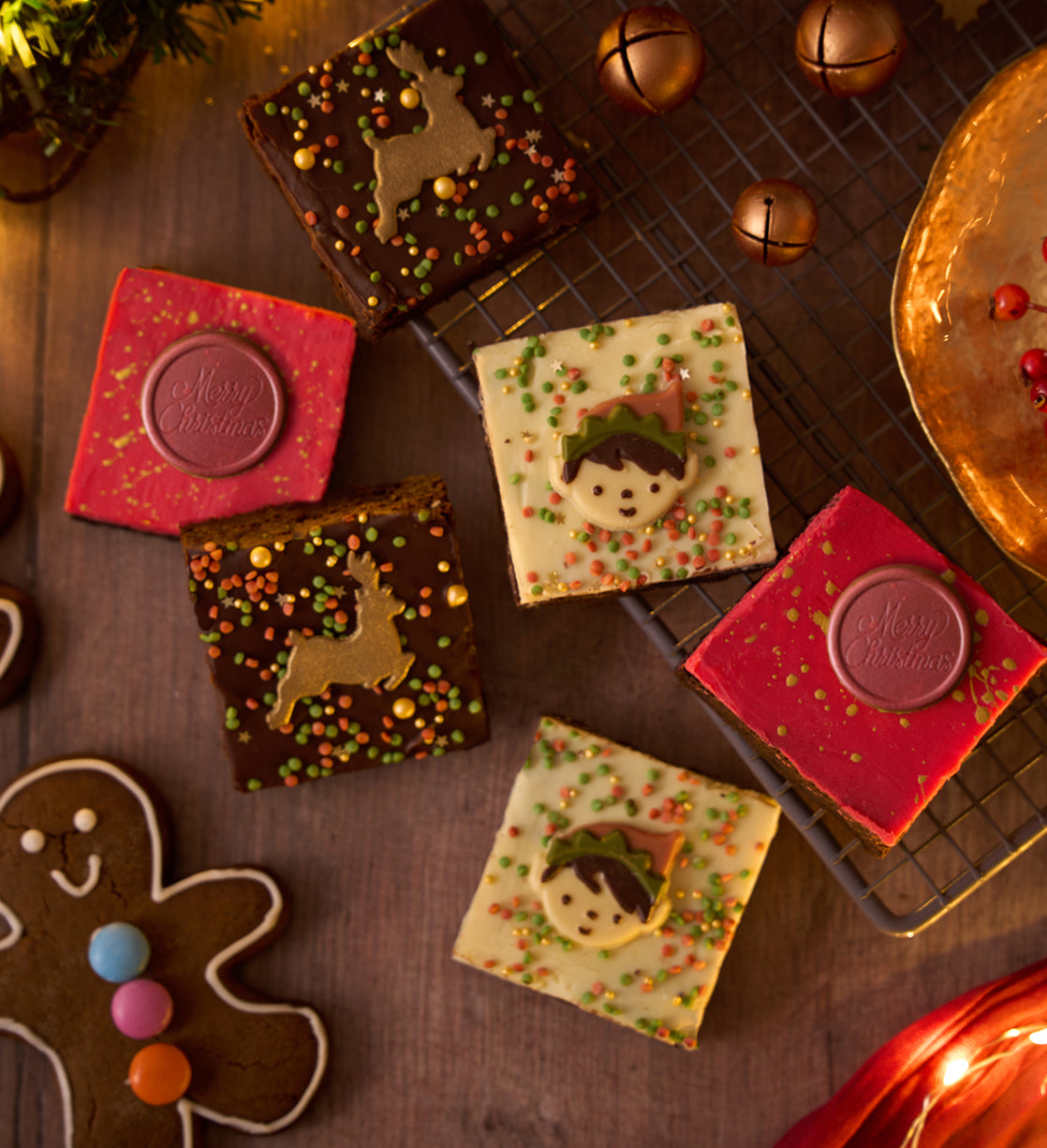 Santa's Favourite Christmas Brownies