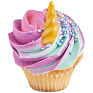 Unicorn Vanilla Mini Cupcake