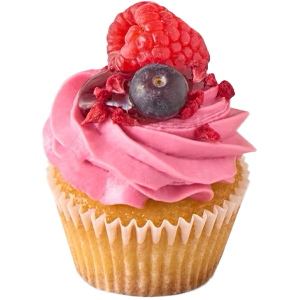 Mixed Berry Mini Cupcake