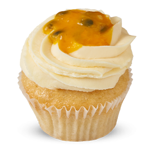 Passionfruit and Mango Mini Cupcake