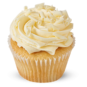 Vanilla with White Icing Cupcake
