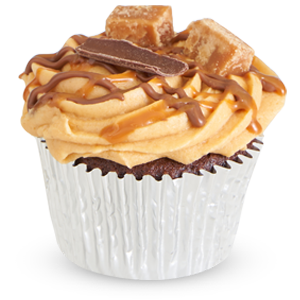 Gluten Free Salted Caramel Cupcake