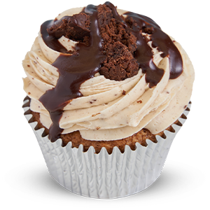 Gluten Free Cookies and Cream Cupcake