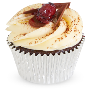 Gluten Free Black Forest Cupcake