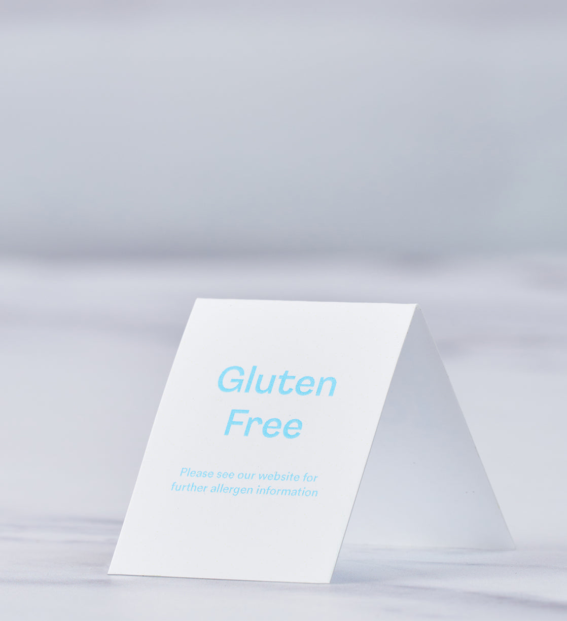 Gluten Free Dietary Place Card
