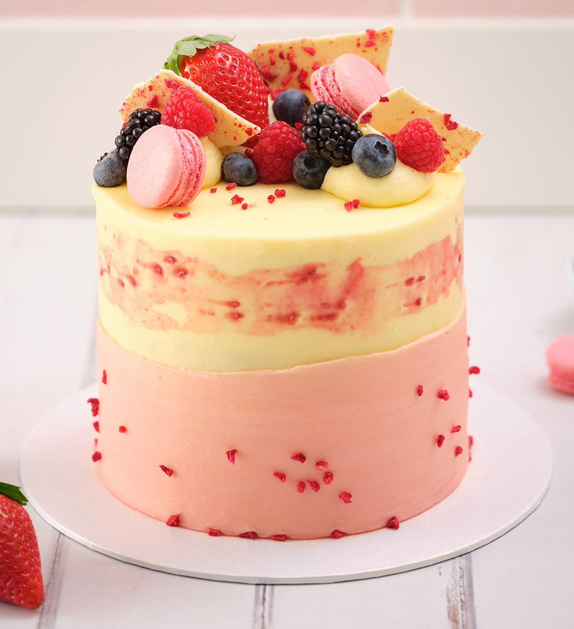 Tutti Frutti Loaded Cake