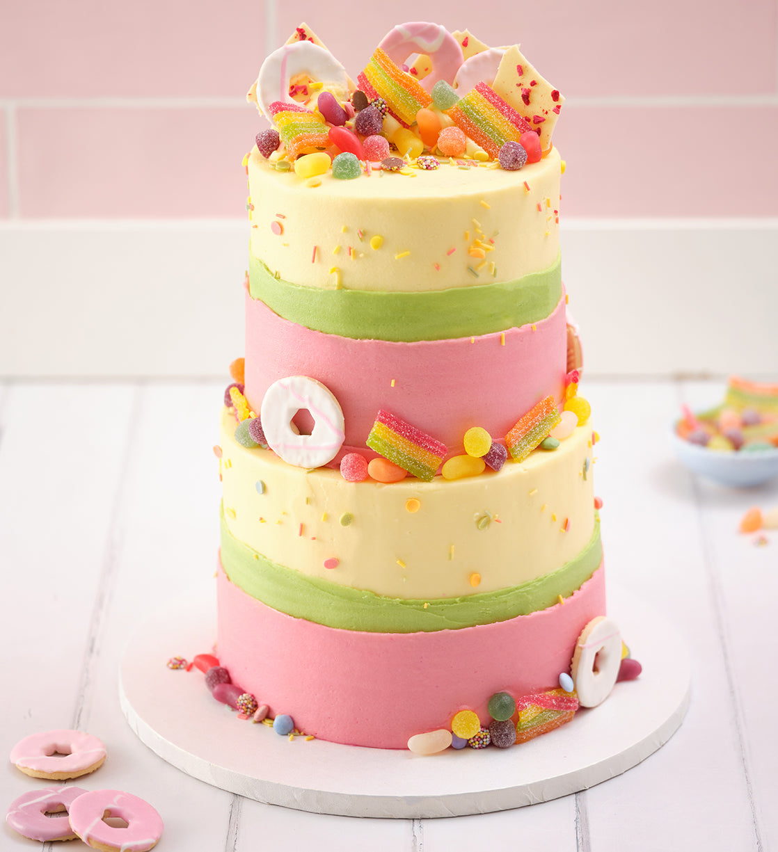 Sweets Mini Two Tier Loaded Cake