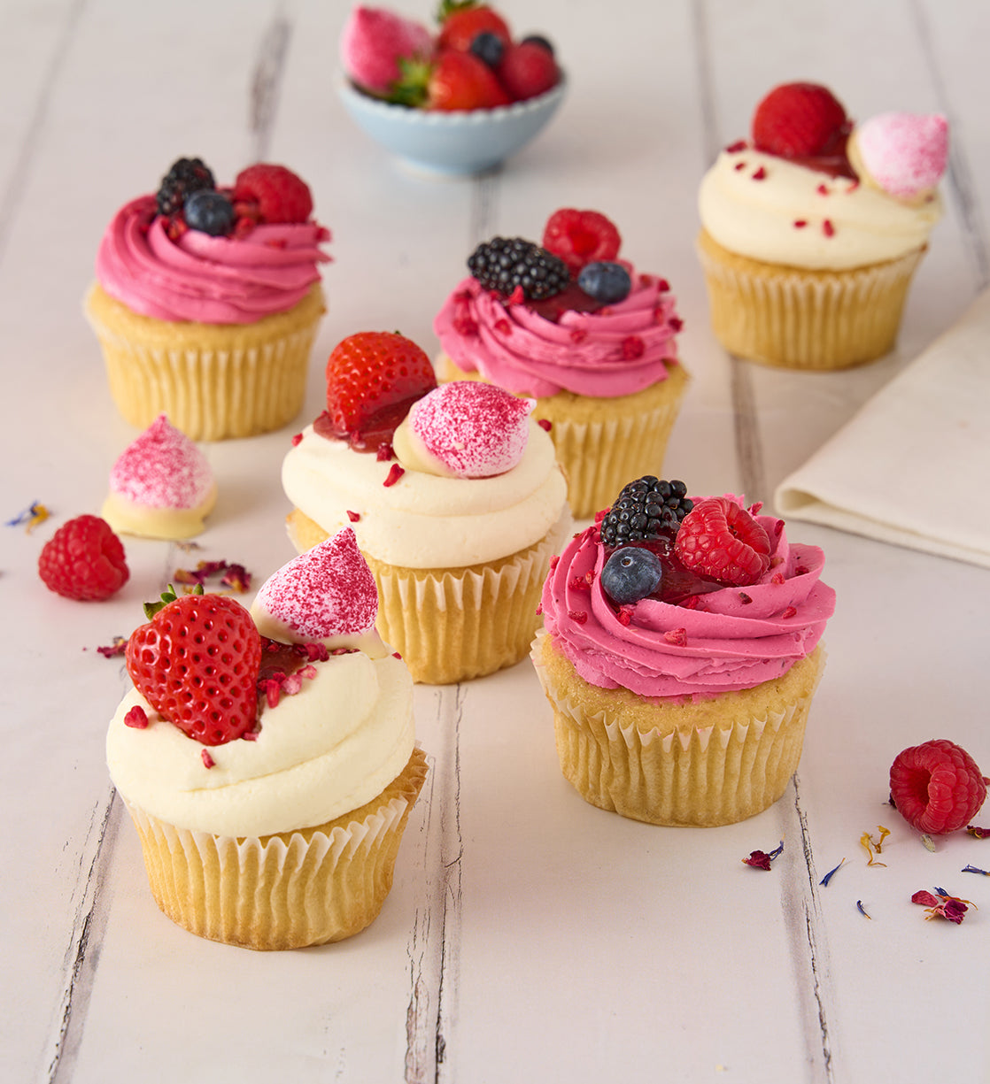 Berry Bliss Cupcake Box