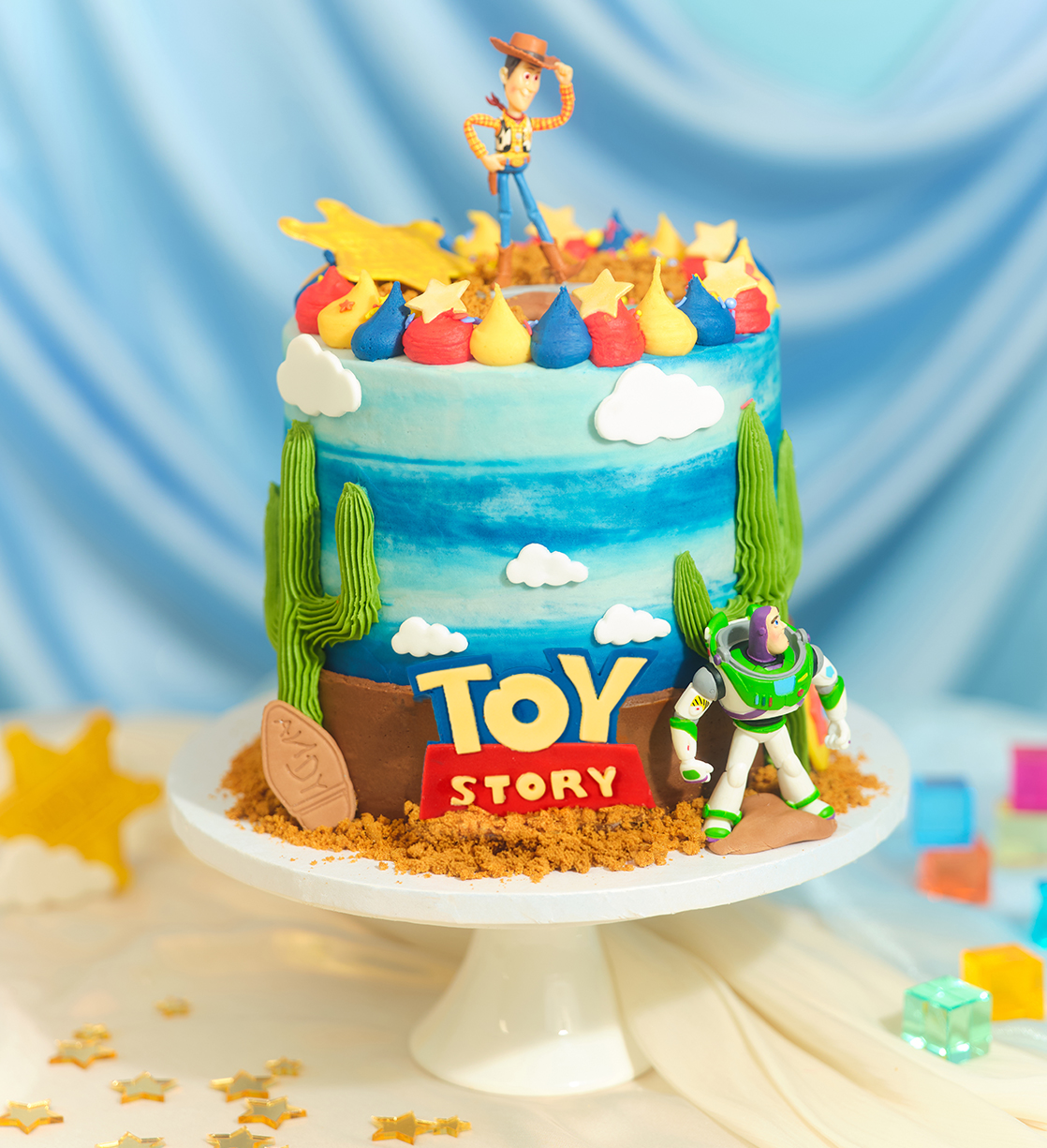 Disney Toy Story Themed Tall Cake