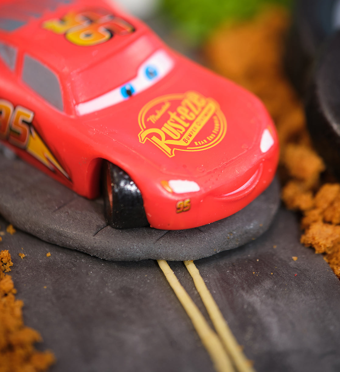 Disney Cars Themed Two Tier Cake